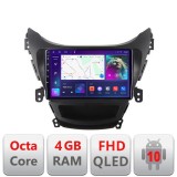 Navigatie Hyundai Elantra 2011-2013 B-092 Android Ecran QLED octa core 4+64 carplay android auto KIT-092+EDT-E309V3