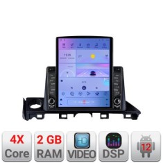 Navigatie Mazda 6 2018- ecran tip TESLA 9.7" cu Android Radio Bluetooth Internet GPS WIFI 2+32 DSP Quad Co CarStore Technology