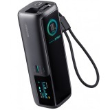 Baterie Externa Joyroom PODIX PR70, 25000mAh, 240W, QC + PD, 1 x USB-A - 3 x USB-C, Neagra