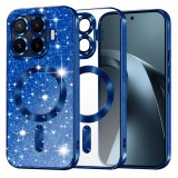 Husa Xiaomi 17T Pro Asteroid GSM Luxury Glitter MagSafe Albastru Intens