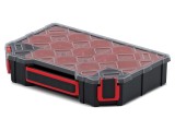 Container cu partiții neagră joasă 284x195x60mm