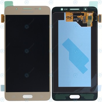 Samsung Galaxy J5 2016 (SM-J510F) Modul de afișare LCD + Digitizer auriu GH97-19466A GH97-18792A foto