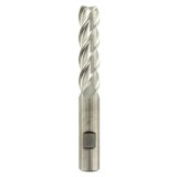 Tivoly 8030231 - Freza cilindro-frontala HSS-CO 18x63x123 mm varf drept fara sanfren tija crestata cilindrica