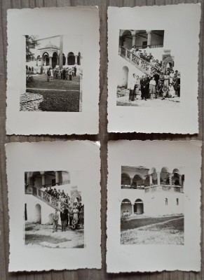 Manastirea Hurezi, 1942// lot 4 fotografii foto