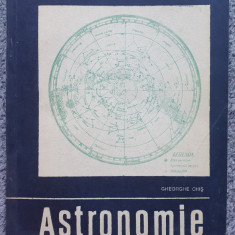 Astronomie, manual clasa a XII-a, Gheorghe Chis, 1965