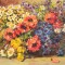 NICOV-&quot;Flori de c&acirc;mp&quot;, pictură veche rom&acirc;nească