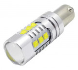 Led Auto Alb H21W / BAY9S Canbus 80W 12-24V Leduri CREE - BTLE1116C-BAY9S-WHITE 826029