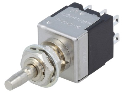 Comutator DPDT 3A/250VAC ON-(ON) foto