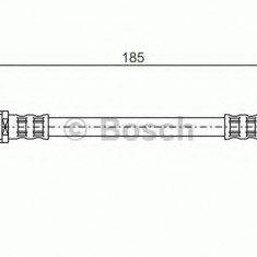 Conducta / cablu frana AUDI A4 (8D2, B5) (1994 - 2001) BOSCH 1 987 476 458
