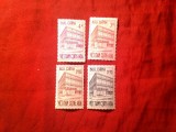 Serie Vietnam 1962 - Cladirea Postei, 4 valori