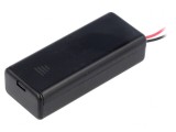 Suport Baterii AAA R3 cu Cablu 150mm pentru 2 Baterii
