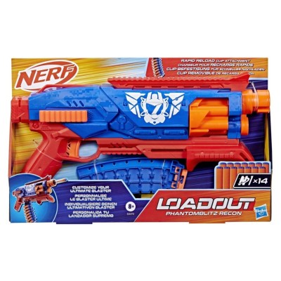 NERF BLASTER LOADOUT PHANTOMBLITZ RECON foto