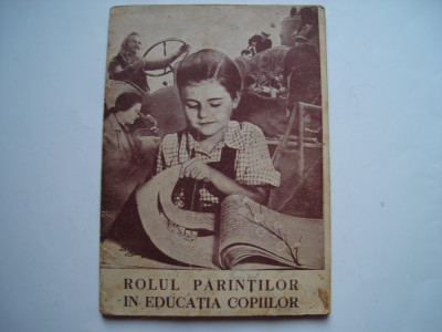 Rolul parintilor in educatia copiilor, 1950 foto