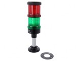 Semnalizator LED roșu/verde 24VDC ECO70-Q02