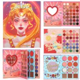 Set de cosmetice pentru copii, 82 de culori Paletă de machiaj pentru micuțe prințese