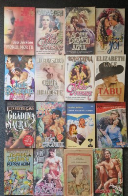 LOT 50 CARTI DE DRAGOSTE, ROMANTICE (Deveraux, Garwood, Nora Roberts, Elisabeth Gage) foto