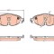 TRW GDB2143 set placute frana,frana disc