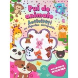 Pui de animale, Activitati cu figurine detasabile, Autocolante senzoriale