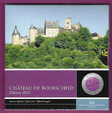 LUXEMBURG 2012 -5 Euro&ldquo;Castelul Bourscheid&rdquo;Ag. 925/Niobium -Proof/folder/16,6 gr