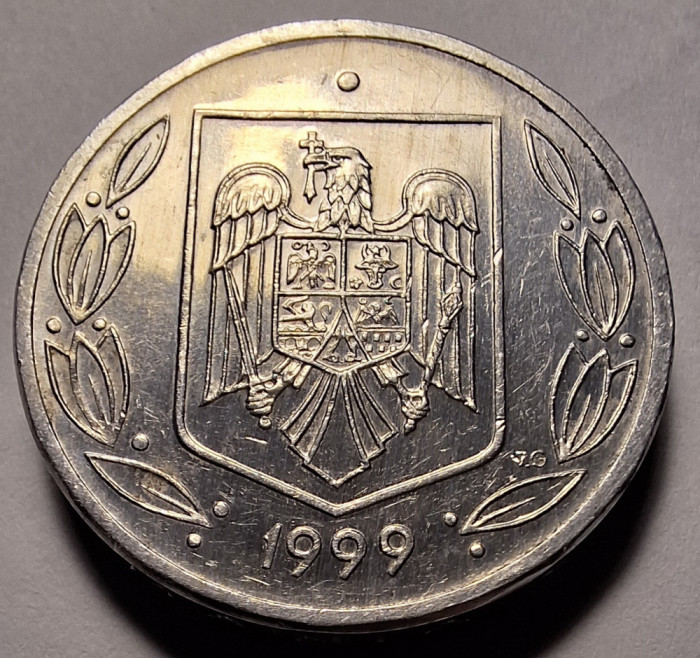 Moneda 500 lei 1999 luciu partial