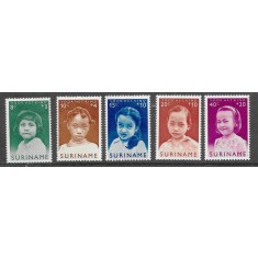 Suriname 1963 - Pentru copii, serie neuzata