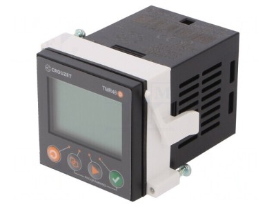 Timer Interval SPDT 24VAC 24VDC Panou Soclu MDE1R0524U foto
