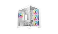 Carcasa DEEPCOOL CG550 4F Mid Tower ARGB ALB, Tempered Glass+ABS+SGCC,