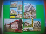 HOPCT LOT 3140 BREAZA-JUD -PRAHOVA- 4 CARTI POSTALE-CIRCULATE