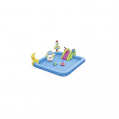 Piscina gonflabila pentru copii, de joaca, cu tobogan, 228x206x84 cm, Bestway Little Astronaut