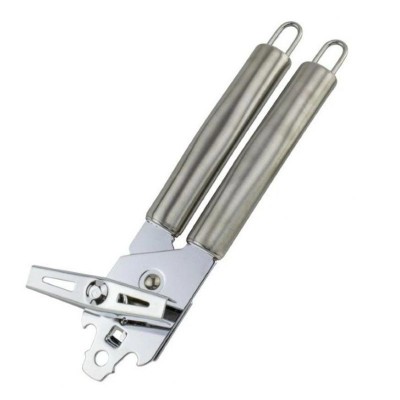 Desfăcător de conserve eMazing din oțel inoxidabil: eficient, ergonomic și elegant, culoare gri foto