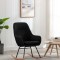 Gossi scaun balansoar, negru, material textil