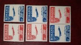 Romania MNH 1946 - Organizatia Sportului Popular OSP posta aeriana - LP 200 (diverse pozitii)