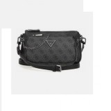 Guess Geantă Crossbody Gri pentru Femei cu Curea Reglabilă 24cm