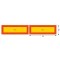 SET 2 AUTOCOLANTE REFLECTORIZANTE 565X132 MM HICO 64858