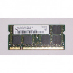 Memorie laptop 1GB DDR2 Qimonda 2Rx8 PC2-5300S-555-12-E0 foto