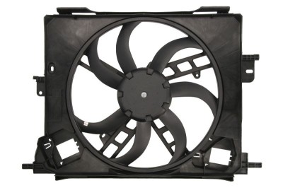 GMV radiator electroventilator Renault Twingo, 2014-, motor 0.9 TCE, 1.0, benzina, cu AC, 405 mm; 2 pini, fara pre-rezistor, foto