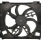 GMV radiator electroventilator Renault Twingo, 2014-, motor 0.9 TCE, 1.0, benzina, cu AC, 405 mm; 2 pini, fara pre-rezistor,