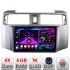 Navigatie Toyota 4runner 2009-2019 Android radio gps internet 4+64 InCell Display 1K KIT-4runner+EDT-E209-RK CarStore Technology