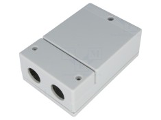 Carcasă universală ABS gri 80x120x42.5mm