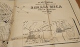 SINAIA MICA - Plan General scara 1:2500 - Staţiunea de Vilegiatură şi Idroterapia la Chitila-Mogoşoaia l&acirc;ngă Bucuresti - dim.: 48x32.5 cm.