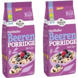 Pachet Terci de Ovaz cu Fructe de Padure fara Gluten Ecologic/Bio 400g+400g