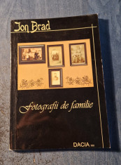 Fotografii de familie Ion Brad cu autograf foto