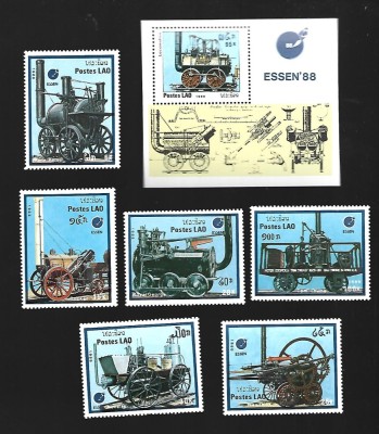 laos trenuri mnh foto