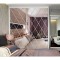 Set 96 Oglinzi Acrilice din PVC, Autoadezive pentru Decorarea Peretilor, Argintiu, 150 x 100 cm, Premium, RIF REFCO &reg;