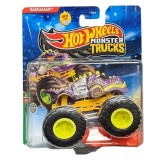 Masinuta Hot Wheels, Monster Truck, Beast Bashers, Crushed Car, Rageasaur, JHY42