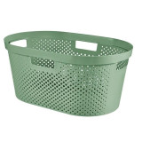 Cos rufe, 4 manere, plastic, verde, 40 L, 59x39x27 cm, Infinity Recycled, Curver