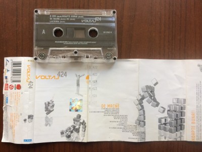 voltaj 424 album caseta audio muzica euro house pop rock cat music records 2002 foto