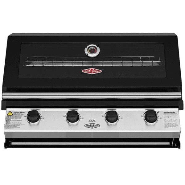Gratar &icirc;ncorporabil pe gaz 4 arzatoare &ndash; butelie/retea Discovery 1200E BeefEater Essential GrillCooking