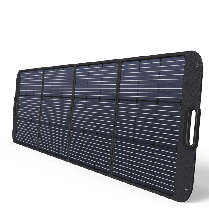&Icirc;ncărcător solar 200W panou solar portabil negru SC011 Choetech