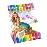 Cumpara ieftin Citesc si colorez - Mica sirena